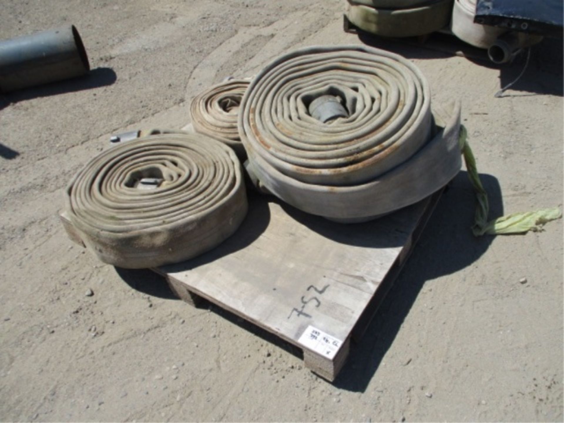 (4) 4" Fire Water Hose - Image 2 of 6