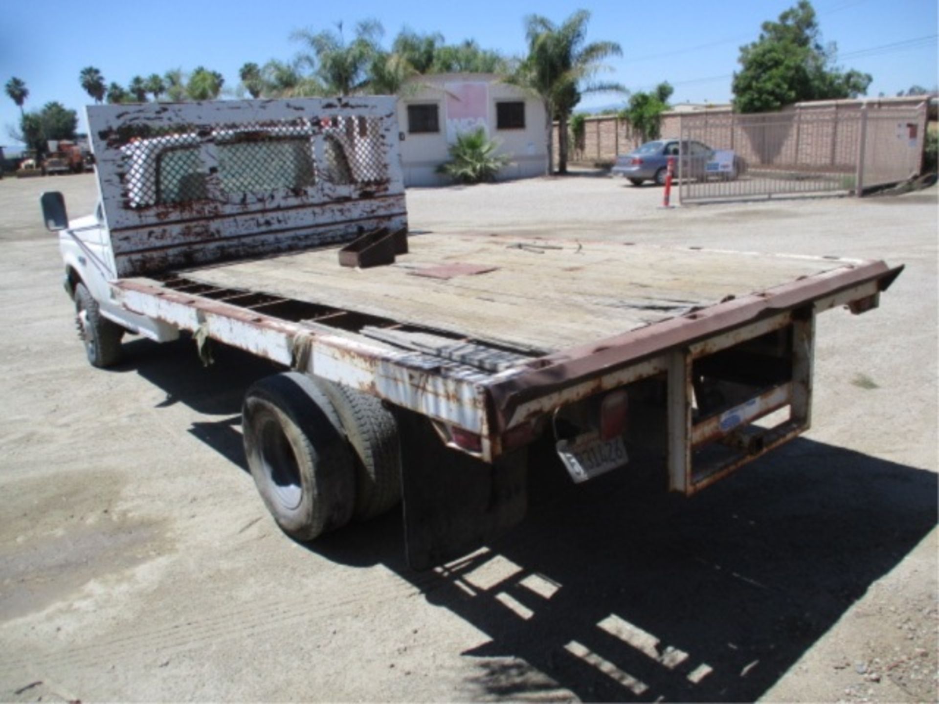 Ford F450SD Flatbed Truck, 7.3L Power Stroke Diesel, Automatic, Tool Boxes, 12' Bed, S/N: - Image 10 of 33