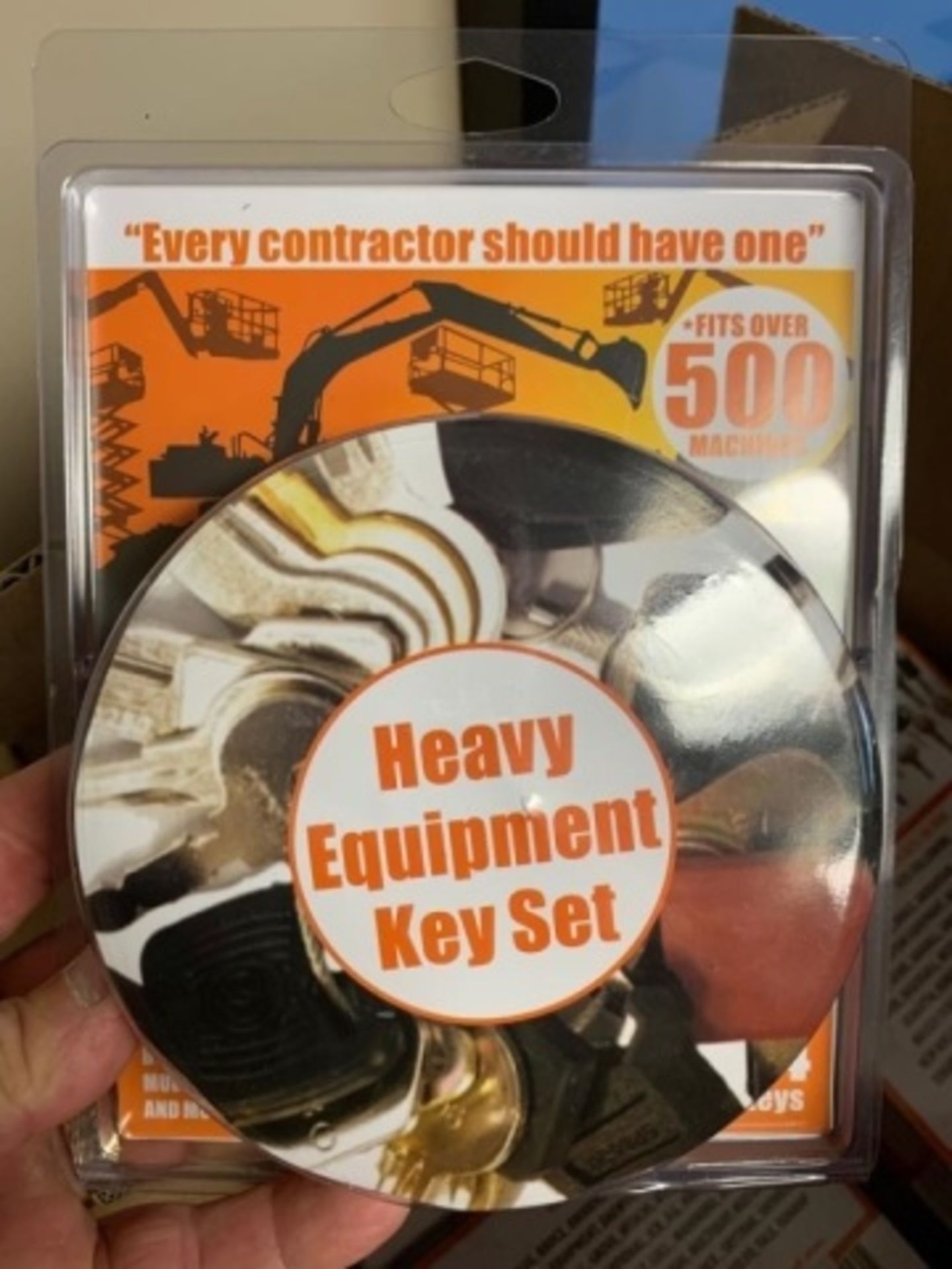 New Unused Heavy Equipment 24-Key Set, Fits Over 500 Different Machines