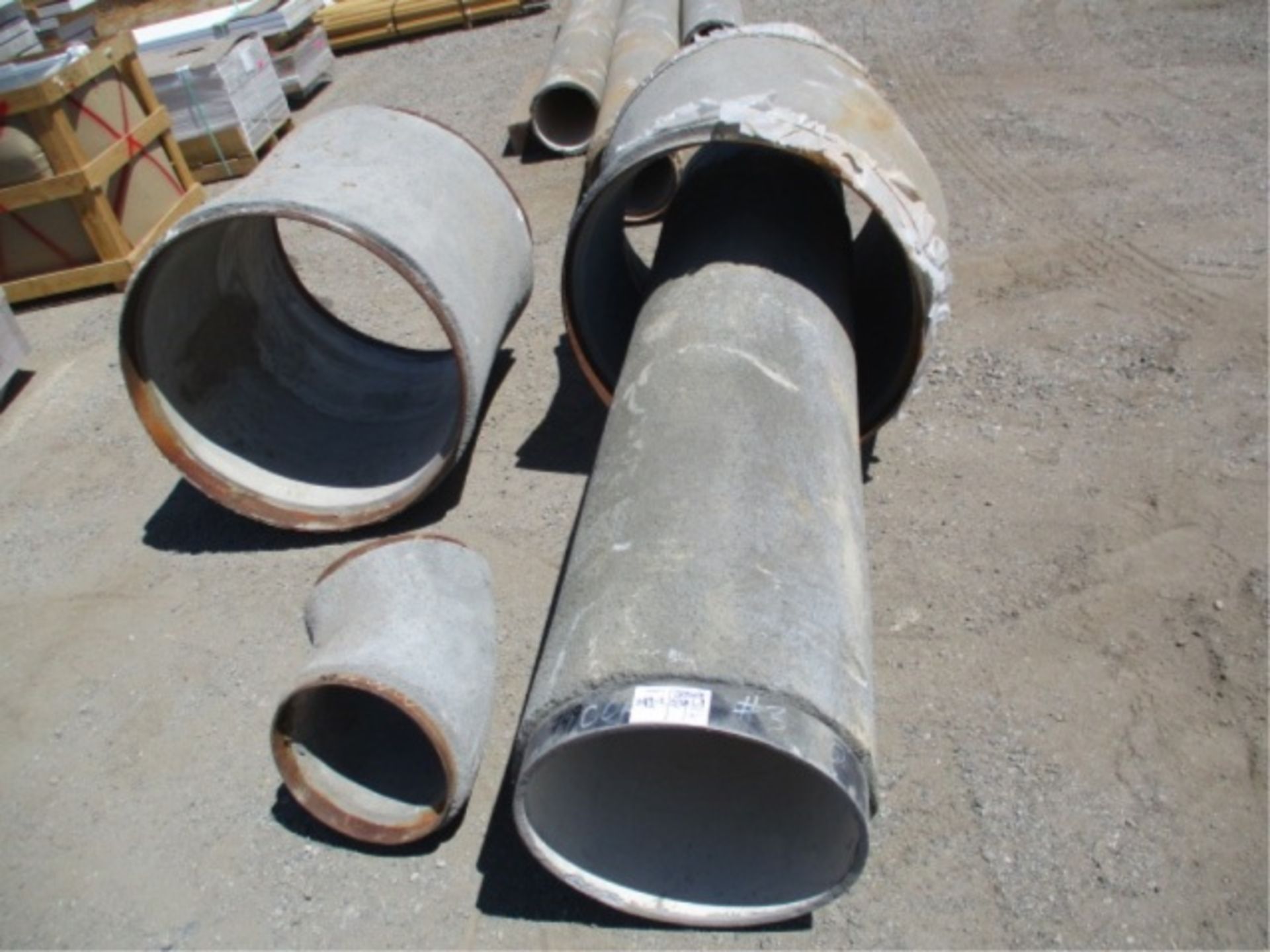 (4) Misc Size CMLC Pipe