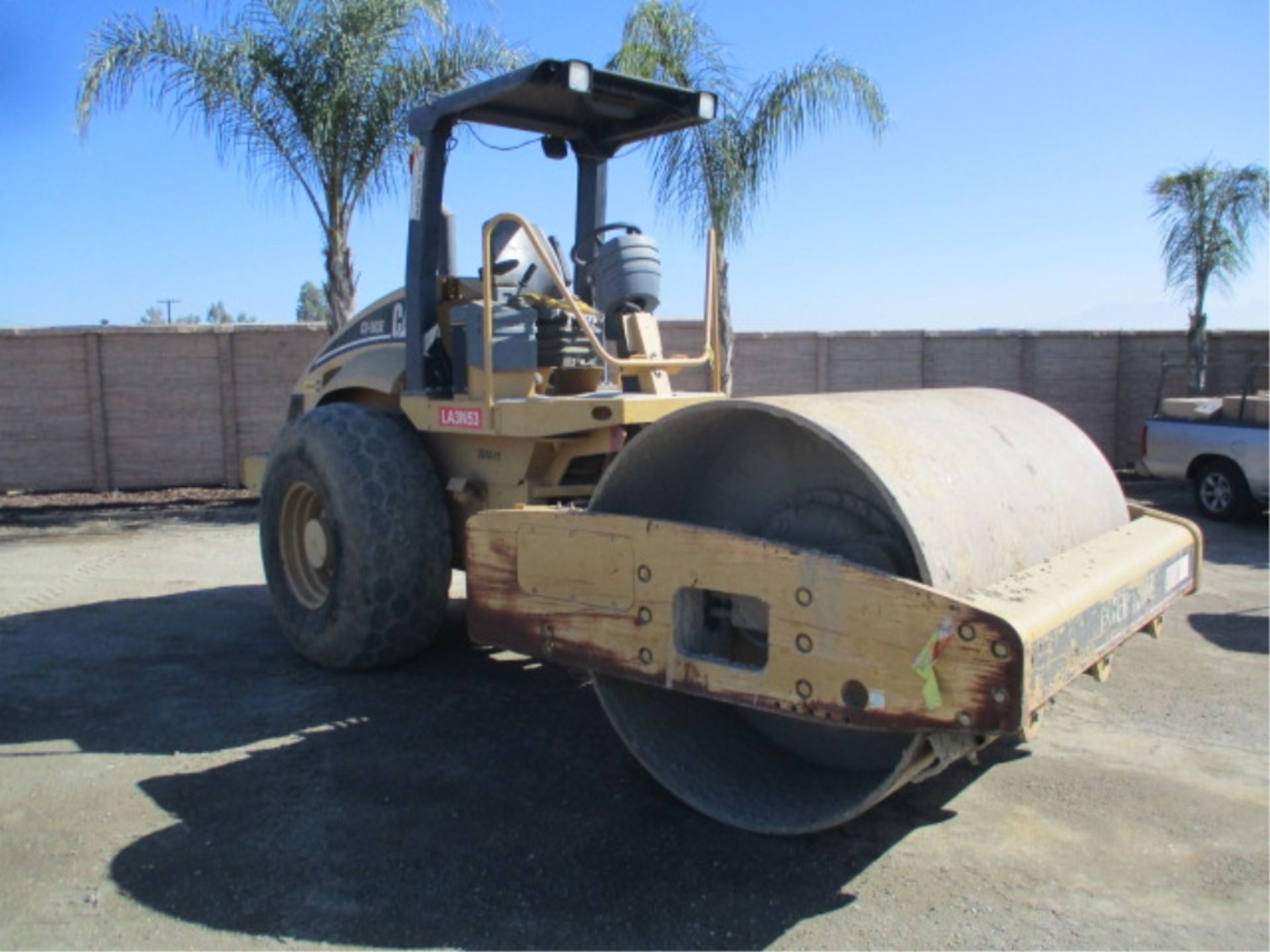 2006 Caterpillar CS-563E Vibratory Roller, Cat Diesel, 84" Drum, Canopy, S/N: CATC5563CCNG01498 - Image 10 of 65