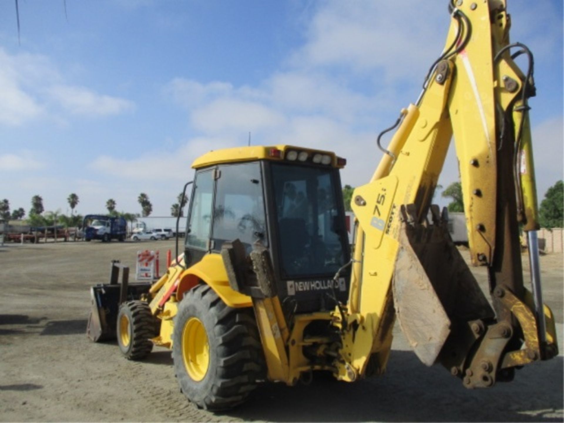 2006 New Holland LB75B Loader Backhoe, 4x4, Diesel, 4-In-1 Bucket, Extend-A-Hoe, Quick Coupler, Flip - Image 13 of 56