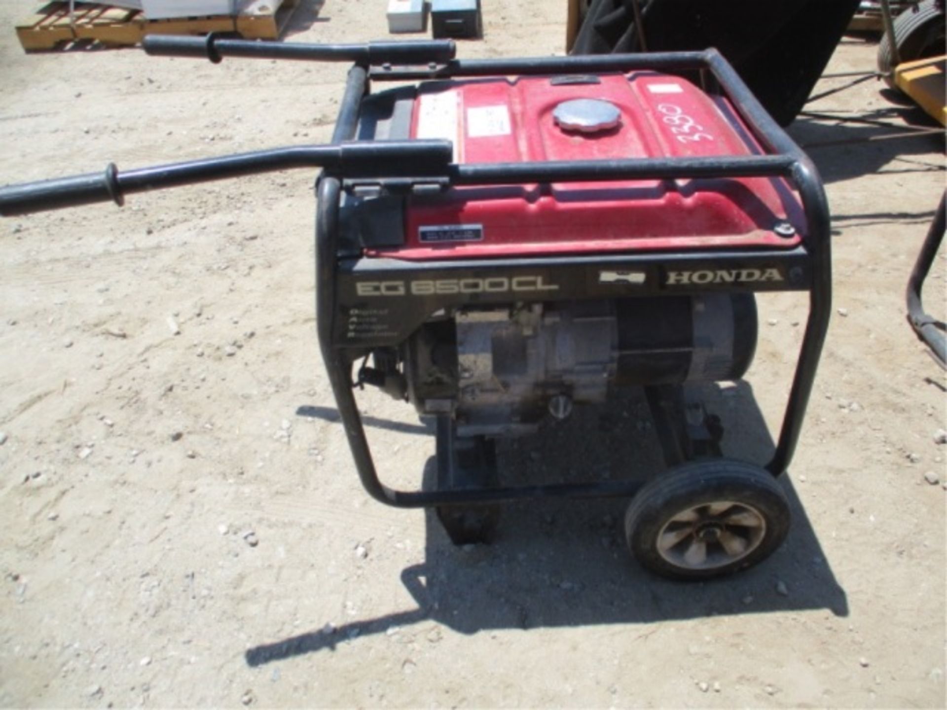 Honda EG6500CL Gas Generator, 6,500 Watts - Image 5 of 12