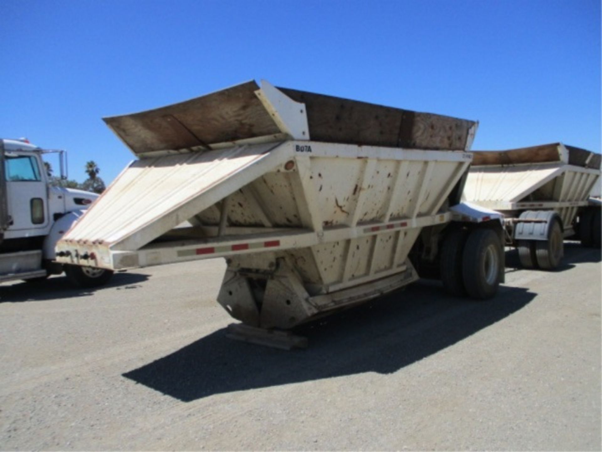 2002 CPS S/A Bottom Dump Trailer, Pintle Hitch, S/N: 4Z41111142P003718, **NOTE: Sold As A Set With