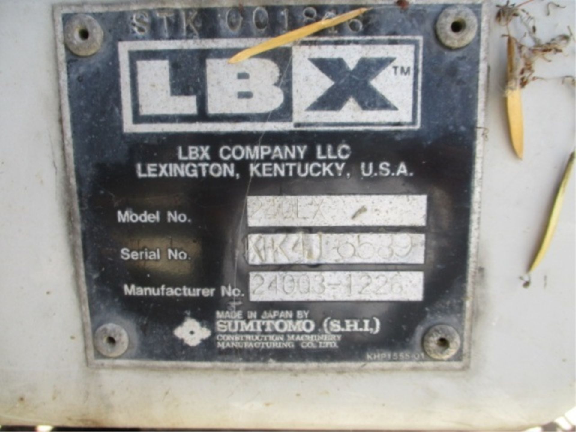 2005 Linkbelt 240 LX Hydraulic Excavator, Isuzu 6-Cyl Diesel, Hendrix Q/C, Cab W/AC, 24" Tooth - Image 35 of 39