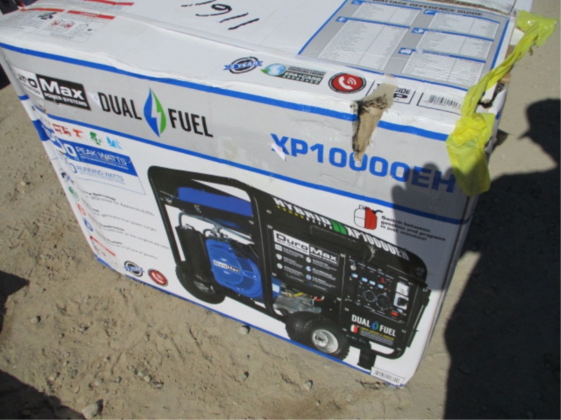 Duro Max XP10000EH Dual Fuel Hybrid Generator, 10,000 Watts - Image 4 of 8