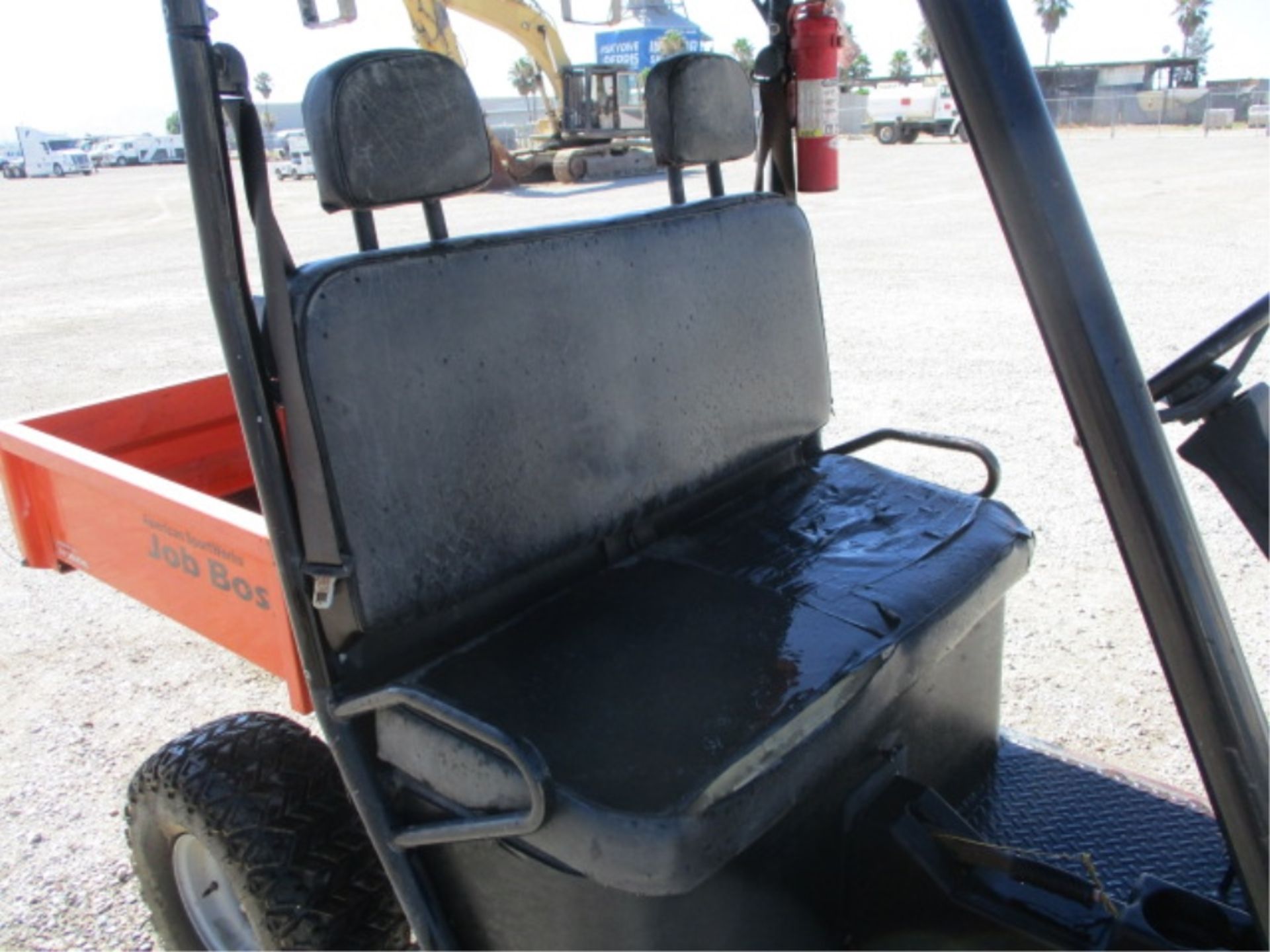 2008 American Sportworks Job Boss Utility Cart, Honda Gas, Rear Metal Dump Bed, Canopy, Tow Hitch, - Image 40 of 50