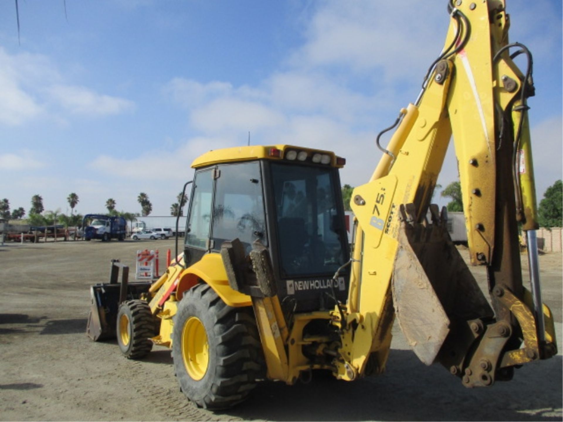 2006 New Holland LB75B Loader Backhoe, 4x4, Diesel, 4-In-1 Bucket, Extend-A-Hoe, Quick Coupler, Flip - Image 16 of 56