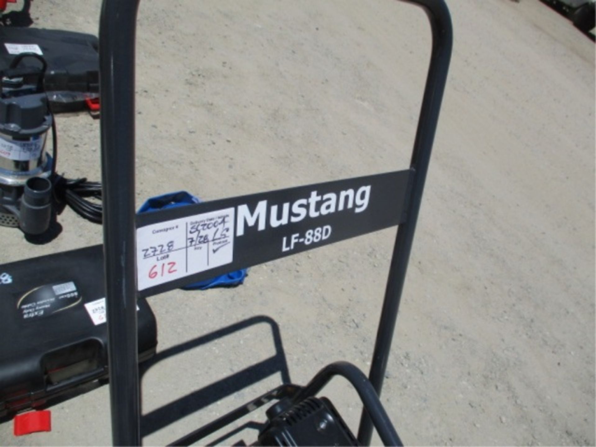 Unused Mustang LF88 Plate Compactor, 196cc Loncin Gas - Image 13 of 19