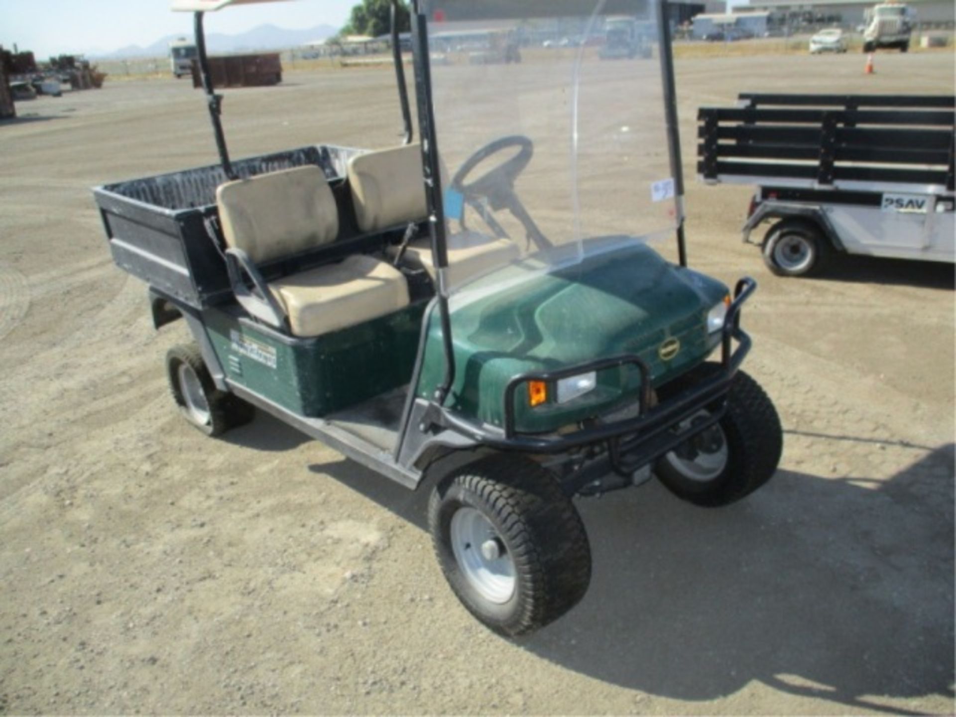 Workhorse ST430 Utility Cart, Gas, Rear Metal Bed, Canopy, S/N: 2019611, **Non-Operational** - Image 5 of 32