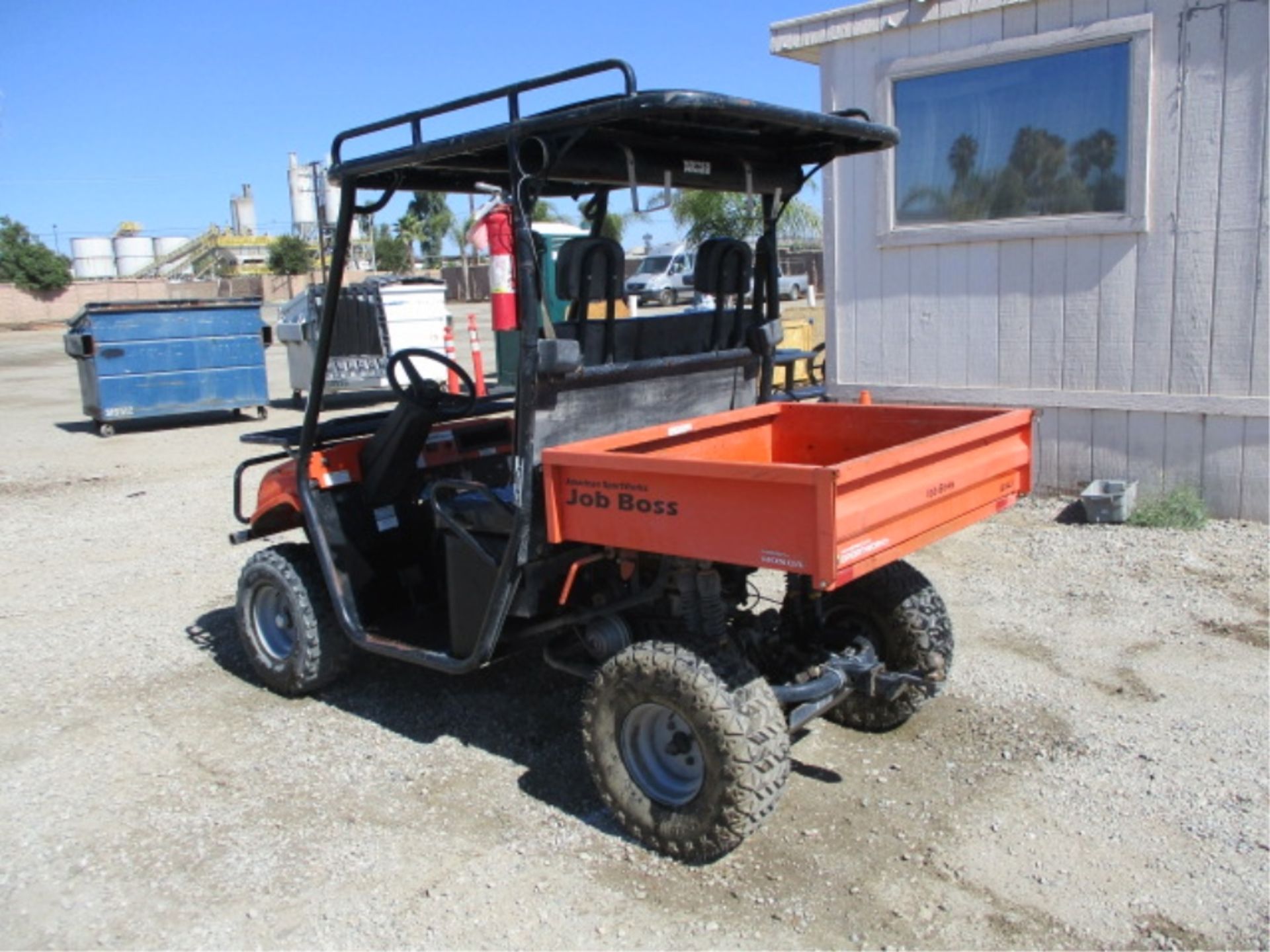 2008 American Sportworks Job Boss Utility Cart, Honda Gas, Rear Metal Dump Bed, Canopy, Tow Hitch, - Image 20 of 50