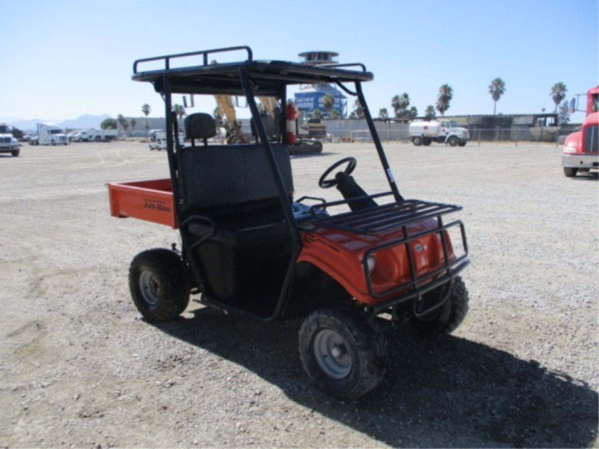 2008 American Sportworks Job Boss Utility Cart, Honda Gas, Rear Metal Dump Bed, Canopy, Tow Hitch, - Image 7 of 50