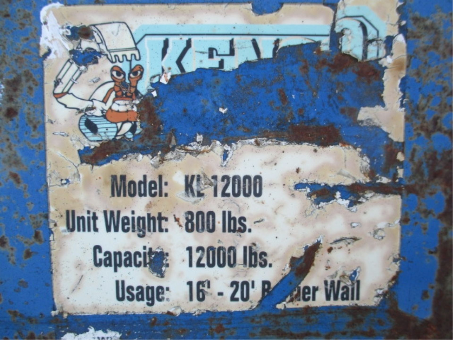Kenco KL12000 Clamp Attachment, 12,000# Capcaity - Image 10 of 10