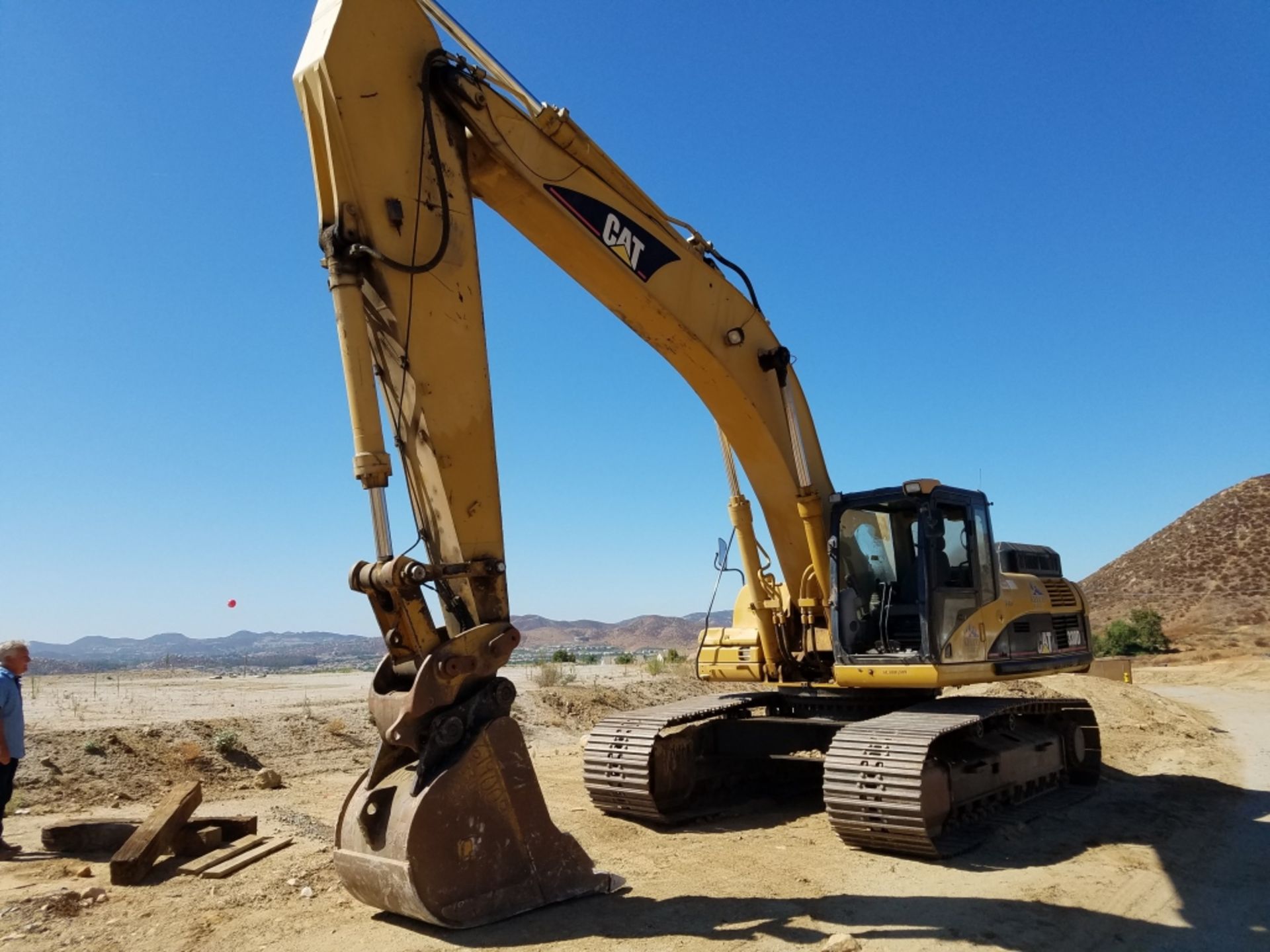 2007 Caterpillar 300D L Hydraulic Excavator, Cat 6-Cyl Diesel, Q/C, 36" TBG, 36" Tooth Bucket, Cab