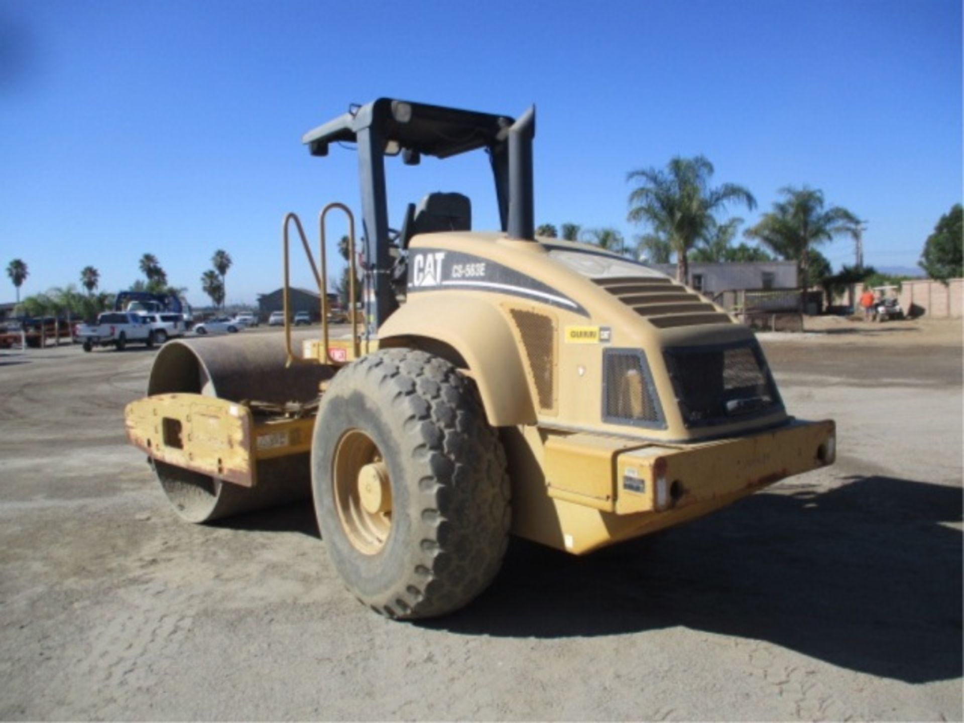 2006 Caterpillar CS-563E Vibratory Roller, Cat Diesel, 84" Drum, Canopy, S/N: CATC5563CCNG01498 - Image 16 of 65