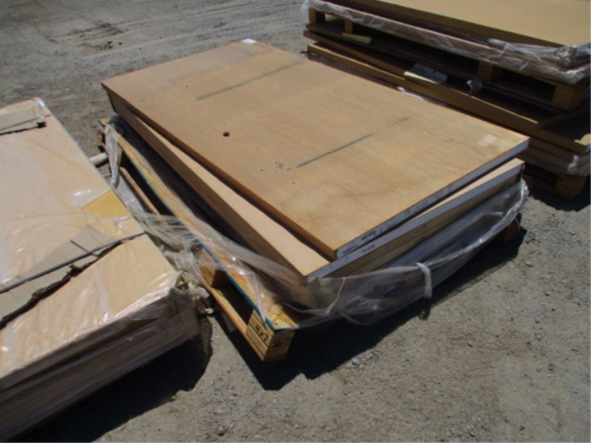 Lot Of (6) 42" x 72" Wood Doors - Image 7 of 8