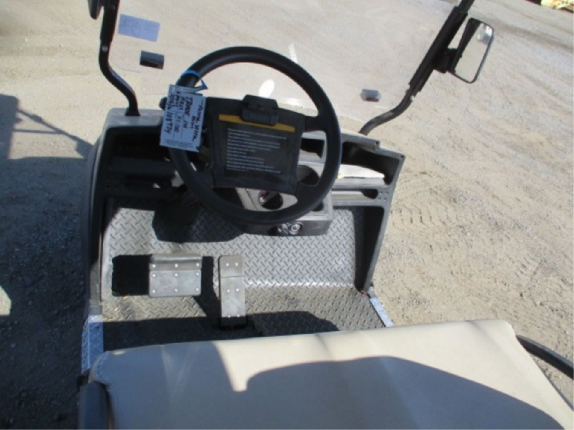 2012 Hoss Utilty Golf Cart, Electric, 6-Passenger, Rear Aluminum Bed, Built-In Charger, Canopy, S/N: - Image 23 of 32