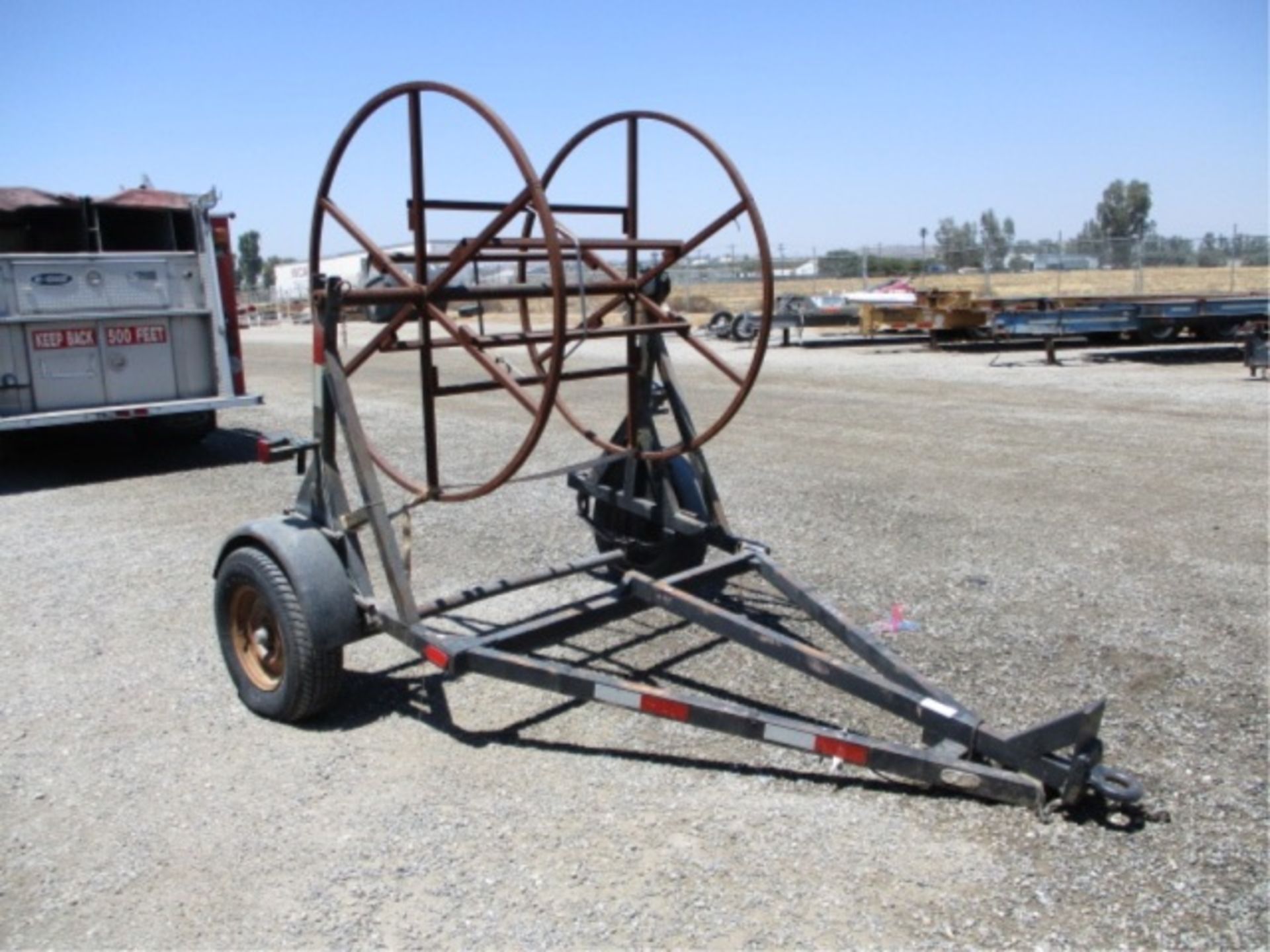 2000 Lamco 6372R S/A Cable Reel Trailer, Pintle Hitch, S/N: 1L9SS0917YP042192 - Image 6 of 32