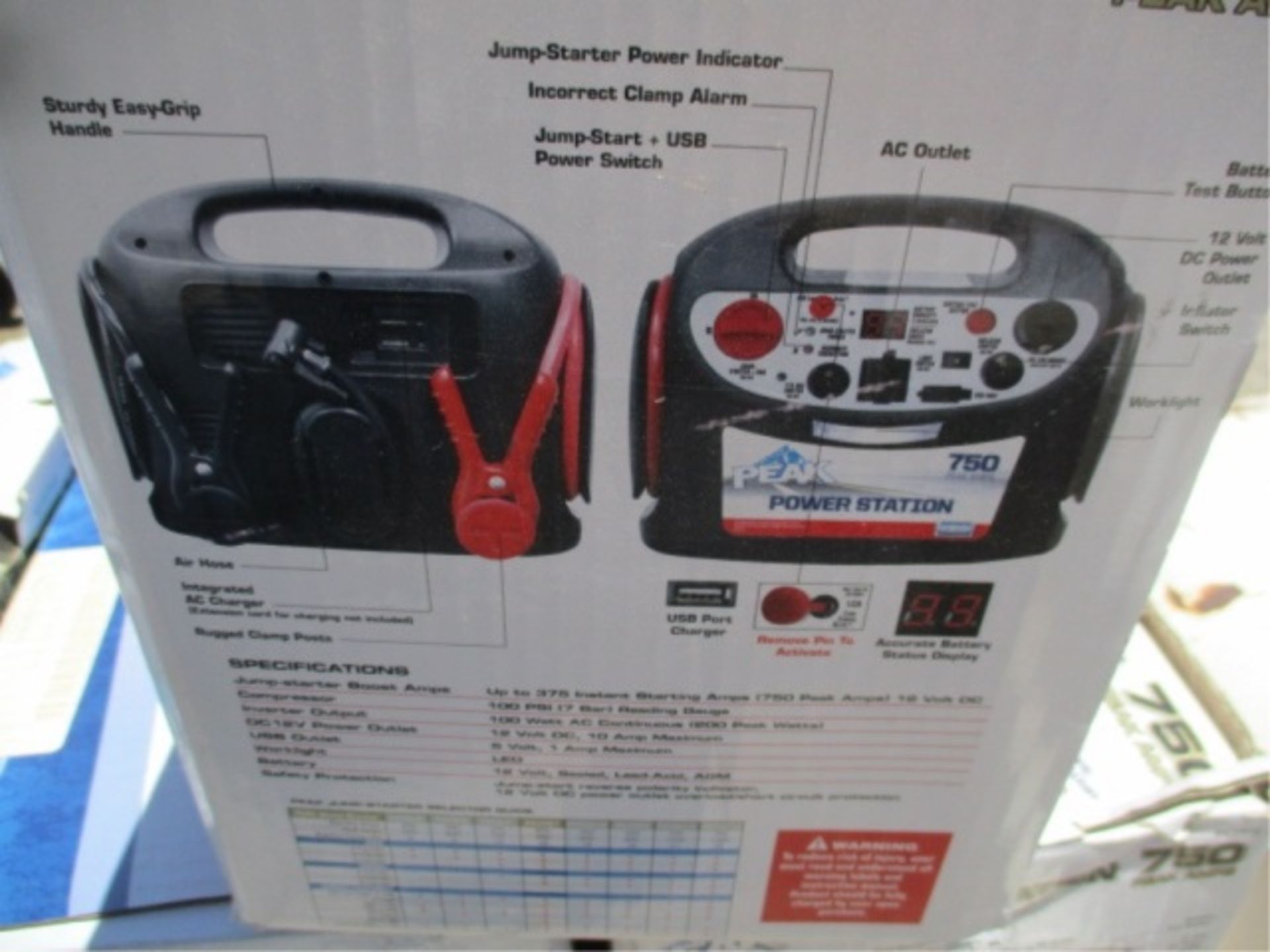 Lot Of (4) Misc Peak Jump Starters - Image 7 of 8