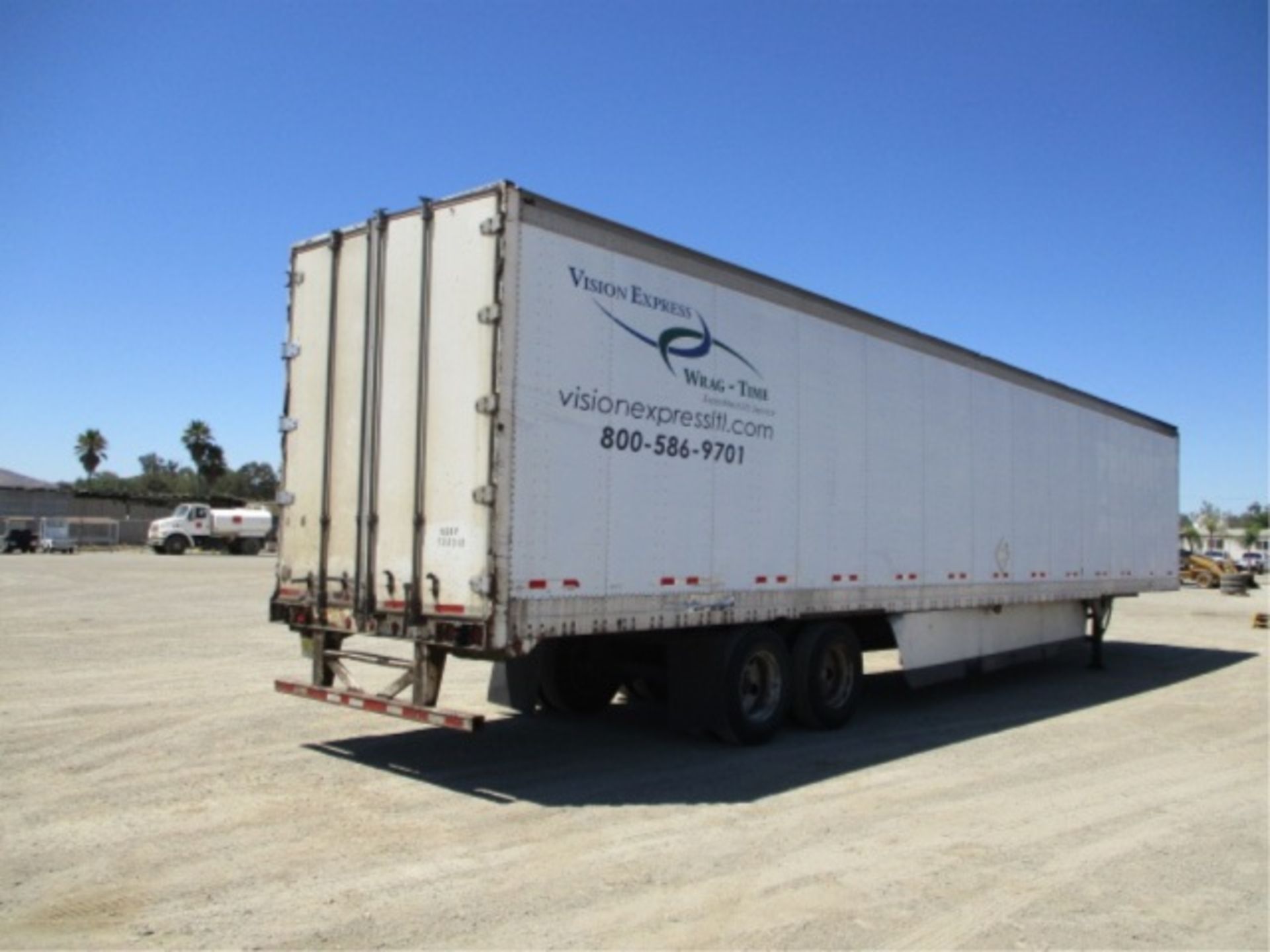 Great Dane T/A Van Trailer, 53', Rear Swing Doors, Aero Skirts, 68,000# GVWR, S/N: - Image 7 of 18