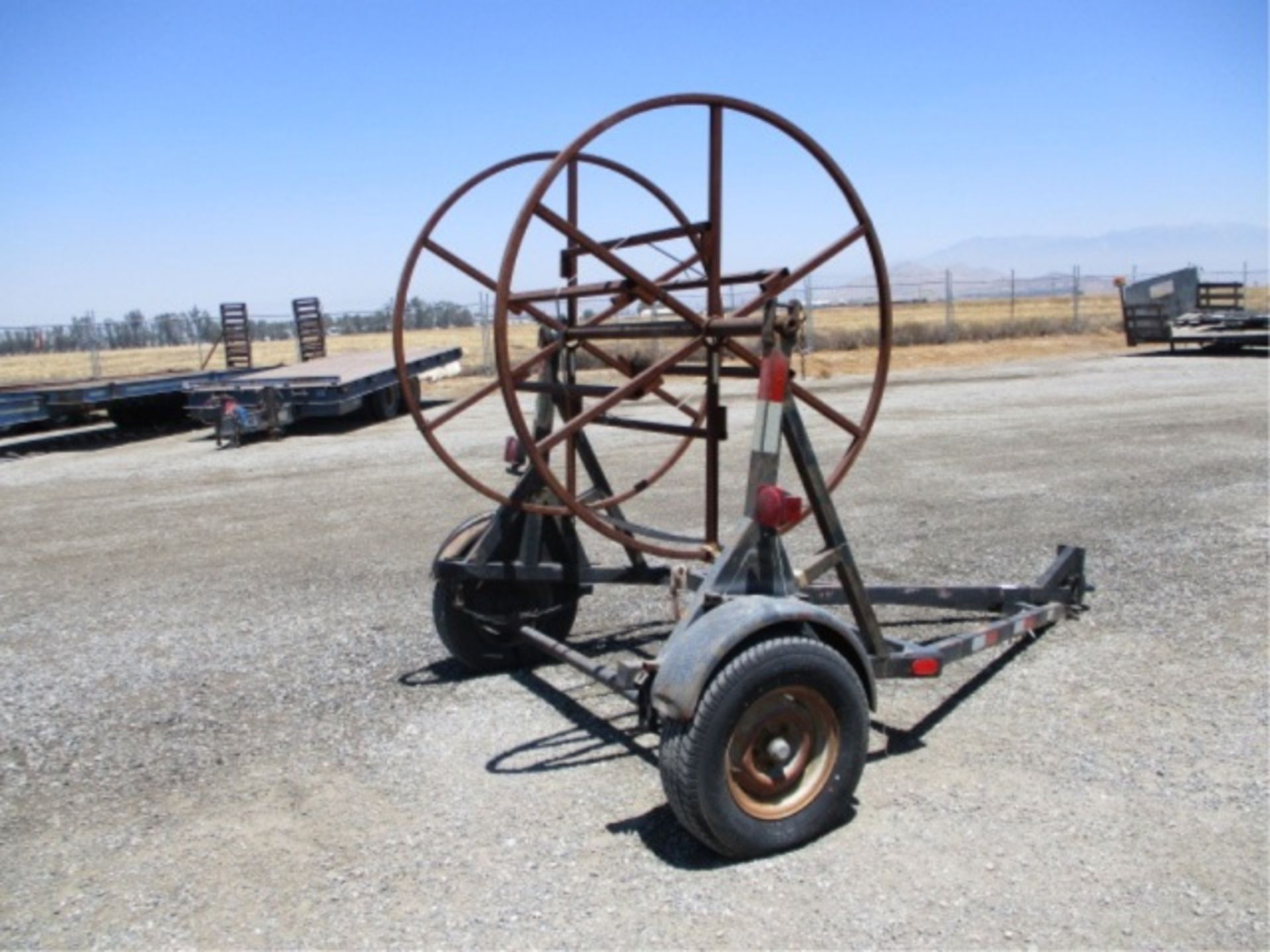 2000 Lamco 6372R S/A Cable Reel Trailer, Pintle Hitch, S/N: 1L9SS0917YP042192 - Image 9 of 32