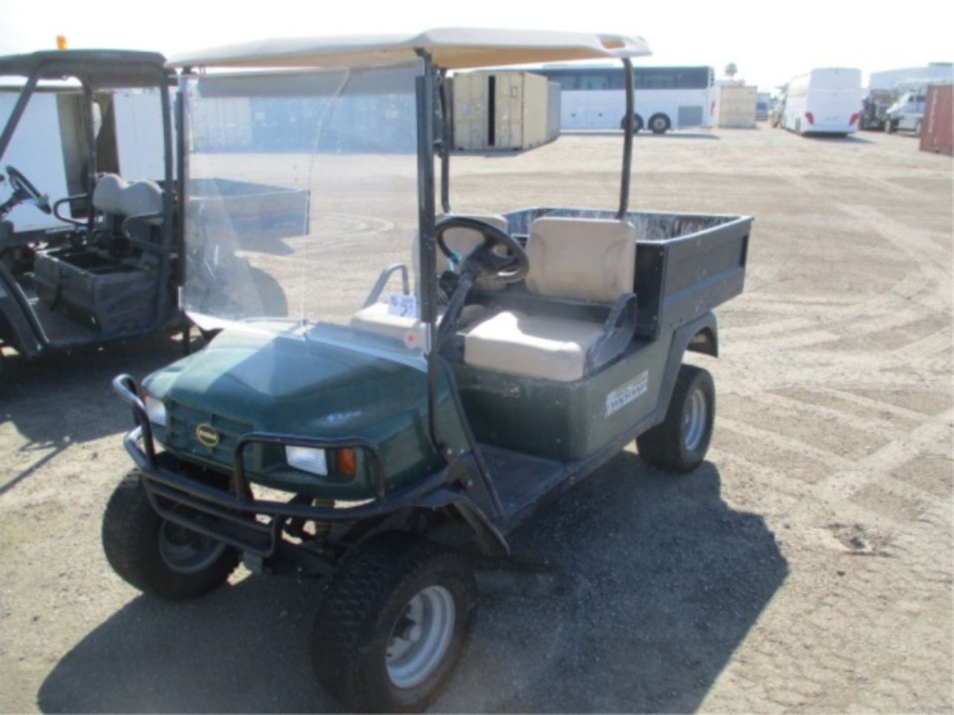 Workhorse ST430 Utility Cart, Gas, Rear Metal Bed, Canopy, S/N: 2019611, **Non-Operational** - Image 3 of 32