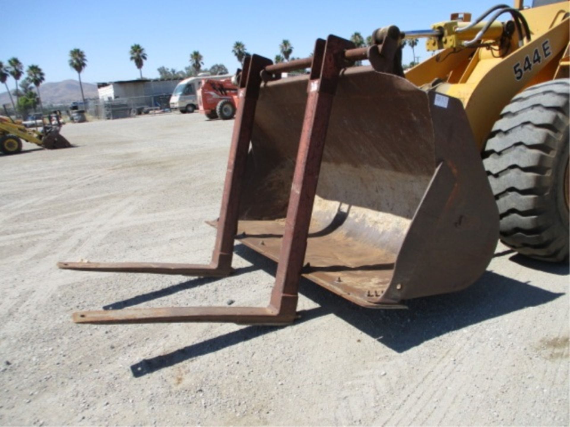 John Deere 544E Wheel Loader, 6-Cyl Diesel, GP Bucket, Bucket Forks, Canopy, S/N: 923698, Mile/Hours - Image 23 of 33