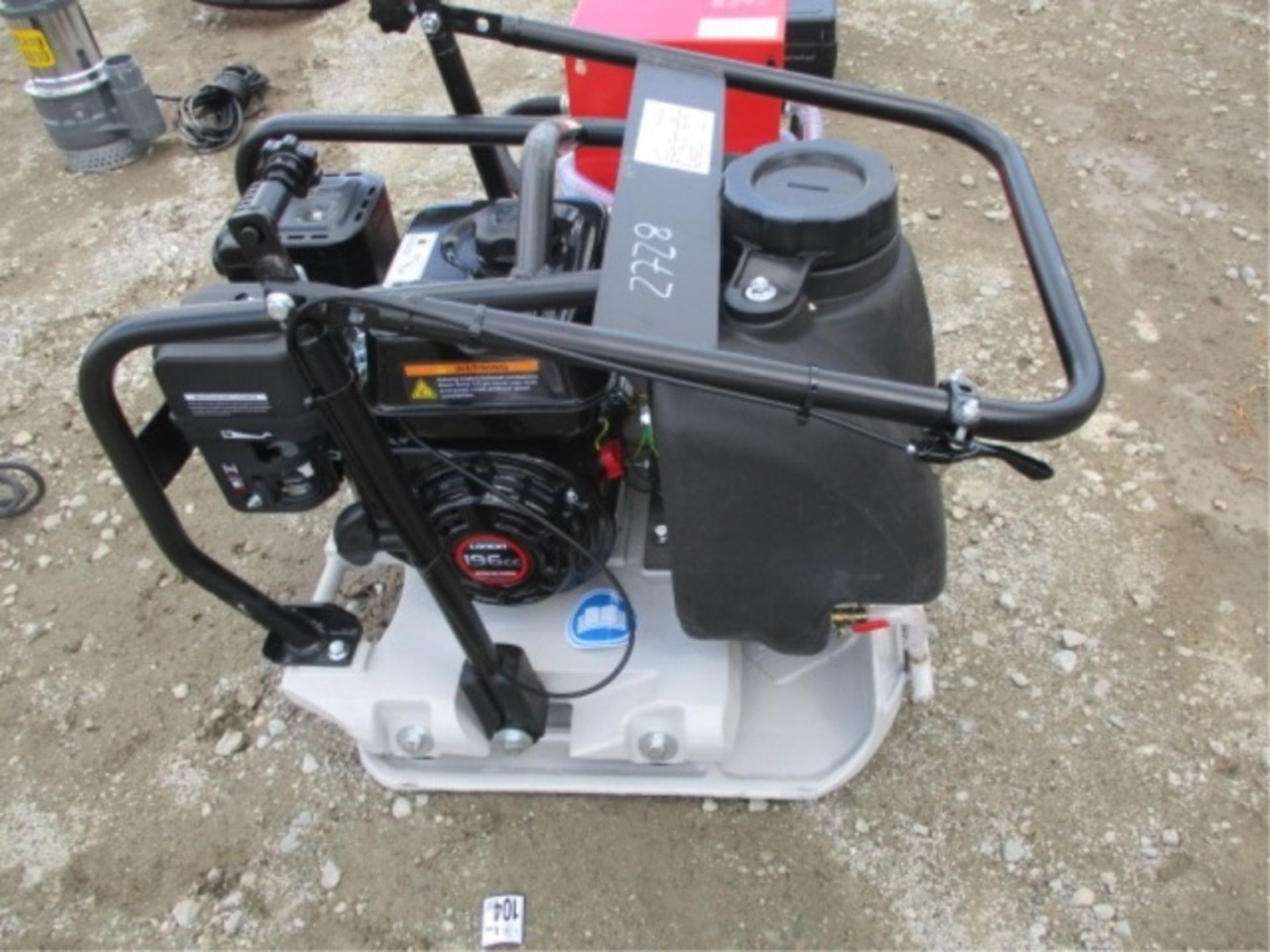 Unused Mustang LF88 Plate Compactor, 196cc Loncin Gas - Image 11 of 19