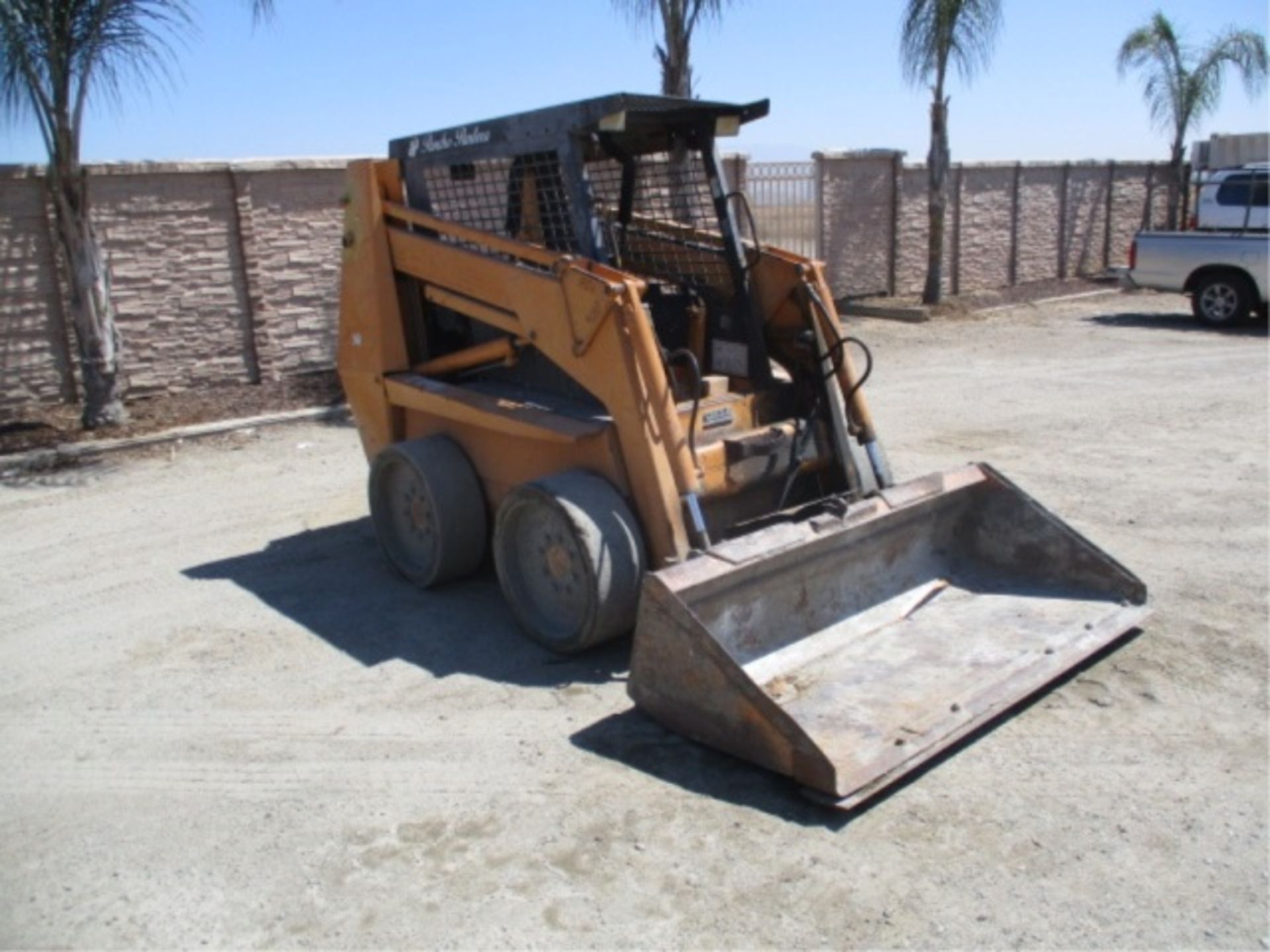 2001 Case 1845C Skid Steer Loader, 4-Cyl Diesel, GP Bucket, Auxiliary Hydraulics, Sold Rubber Tires, - Image 5 of 30