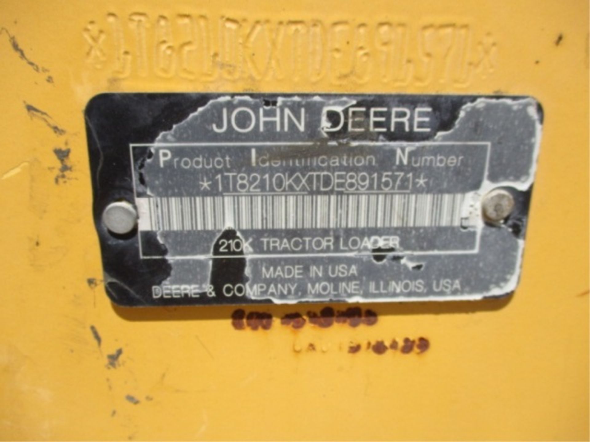 2013 John Deere 210K Skip Loader, 4x4, 4.5L John Deere Diesel, 4-Speed, 4-In-1 Bucket, 4-Way Rear - Image 56 of 57