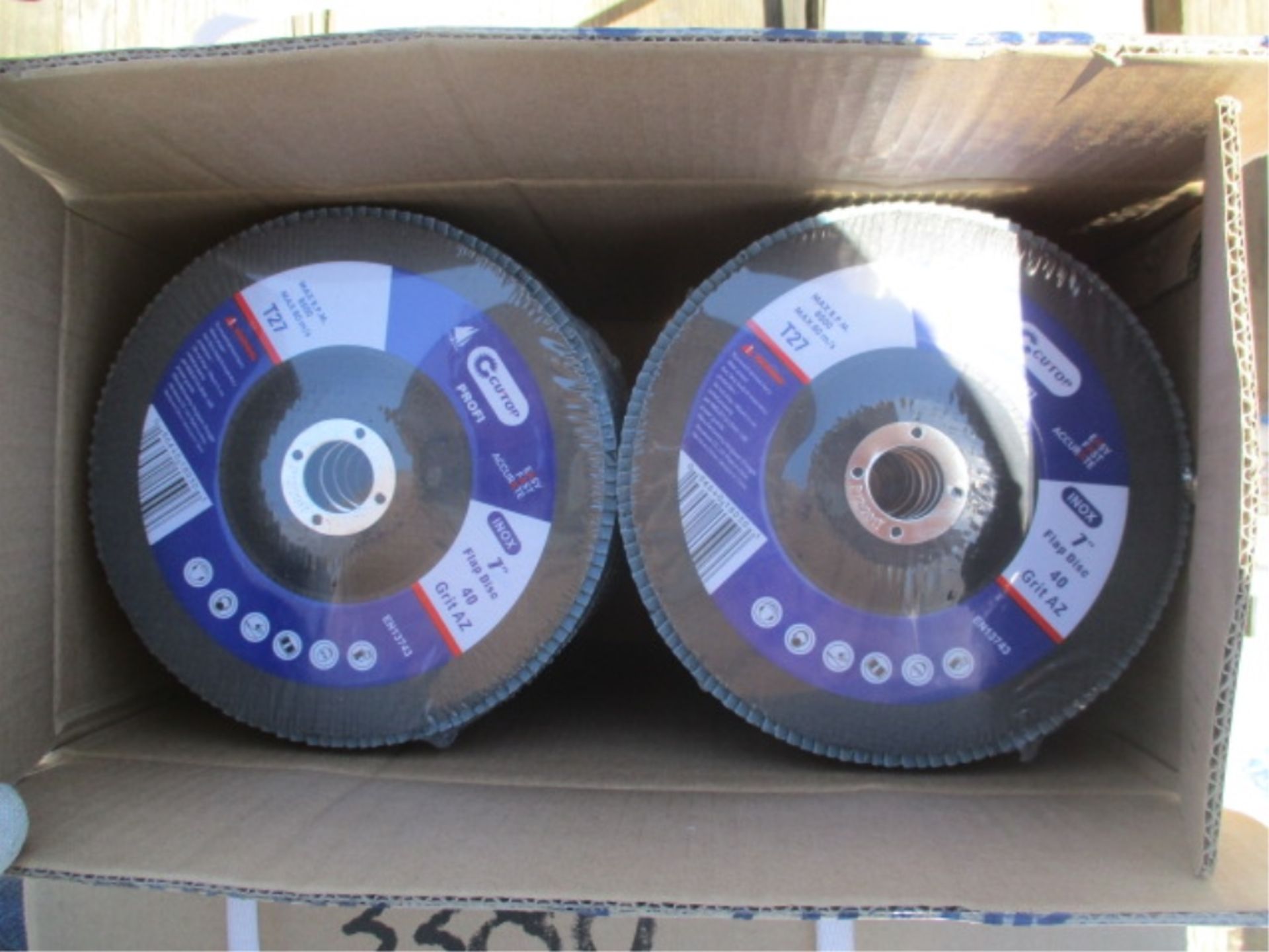 Lot Of Unused 7" Flap Discs, 2-Boxes - Image 3 of 9