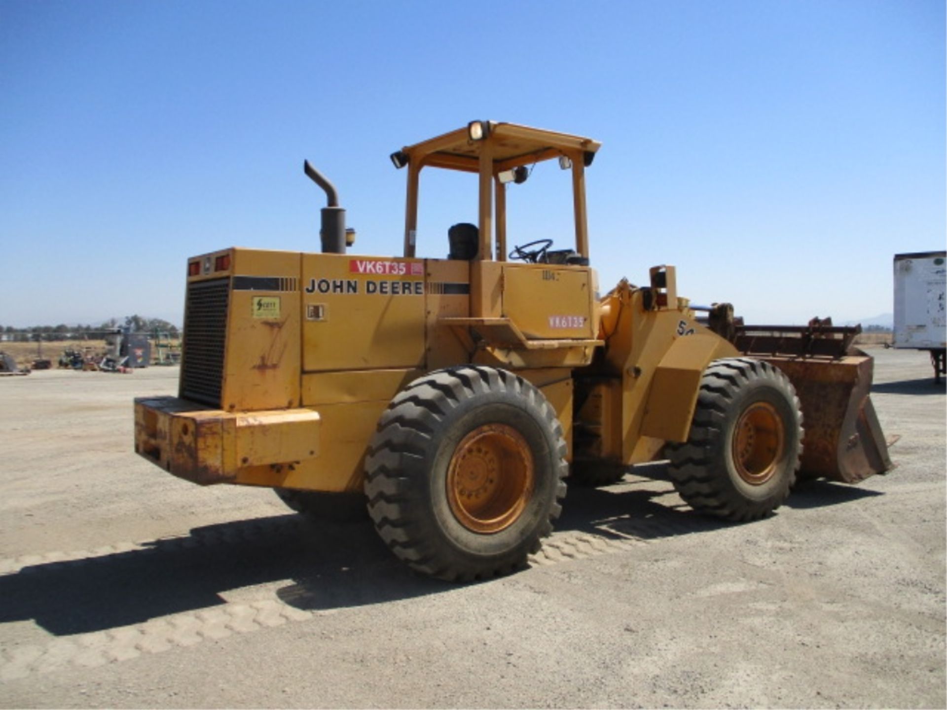 John Deere 544E Wheel Loader, 6-Cyl Diesel, GP Bucket, Bucket Forks, Canopy, S/N: 923698, Mile/Hours - Image 9 of 33