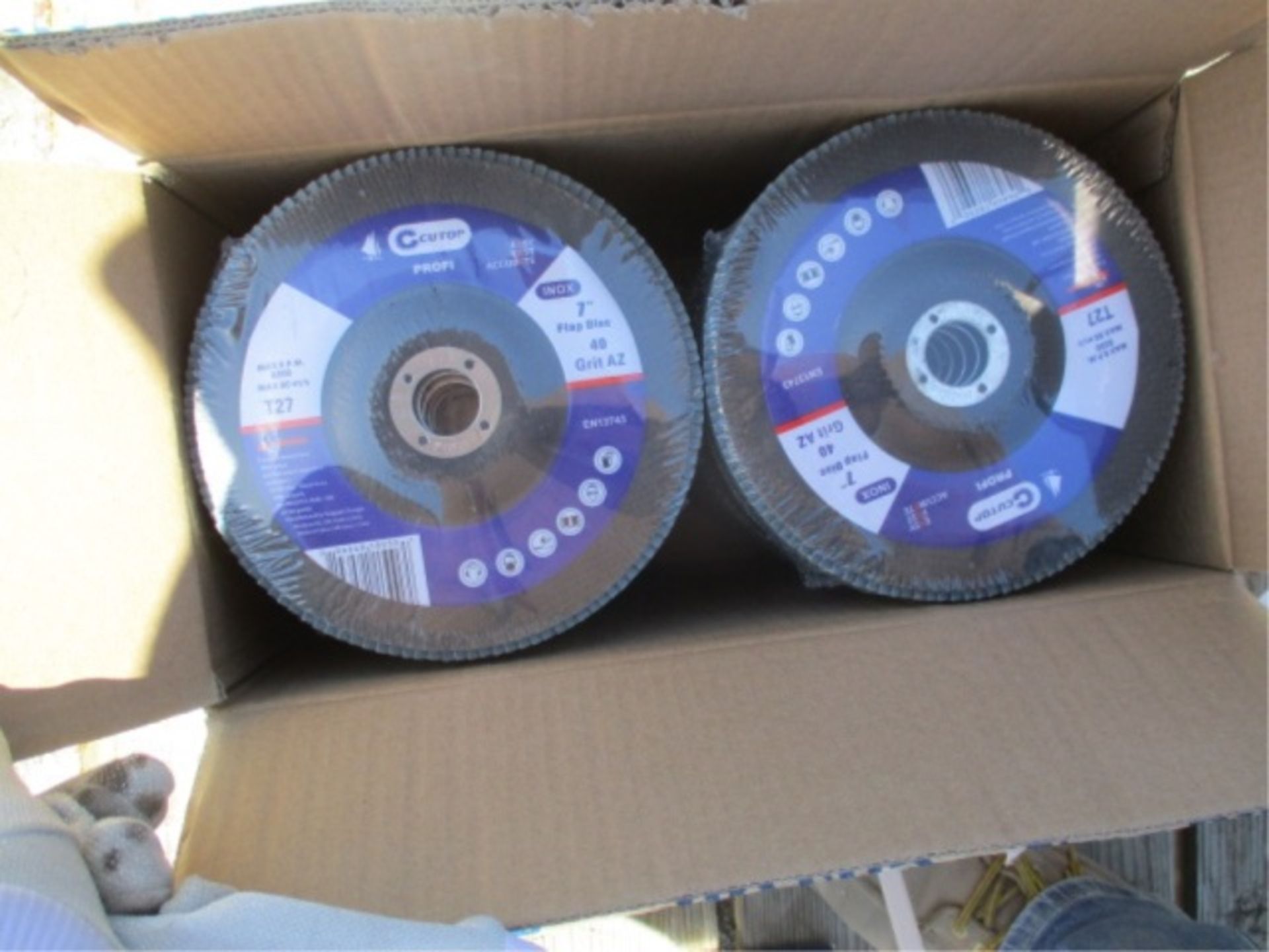 Lot Of Unused 7" Flap Discs, 2-Boxes - Image 5 of 16