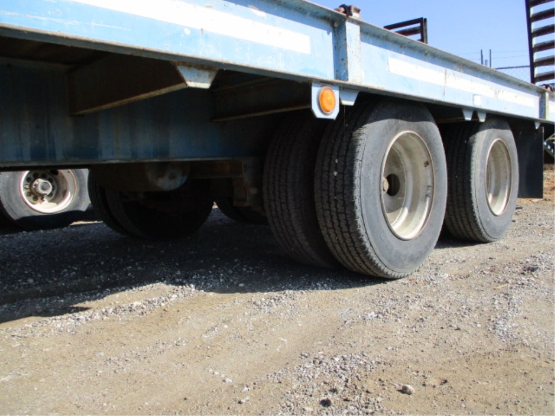 Zieman T/A Equipment Trailer, Wood Deck, 3' Beaver Tail, Fold Down Ramps, Air Brakes, Tool Box, - Image 16 of 28