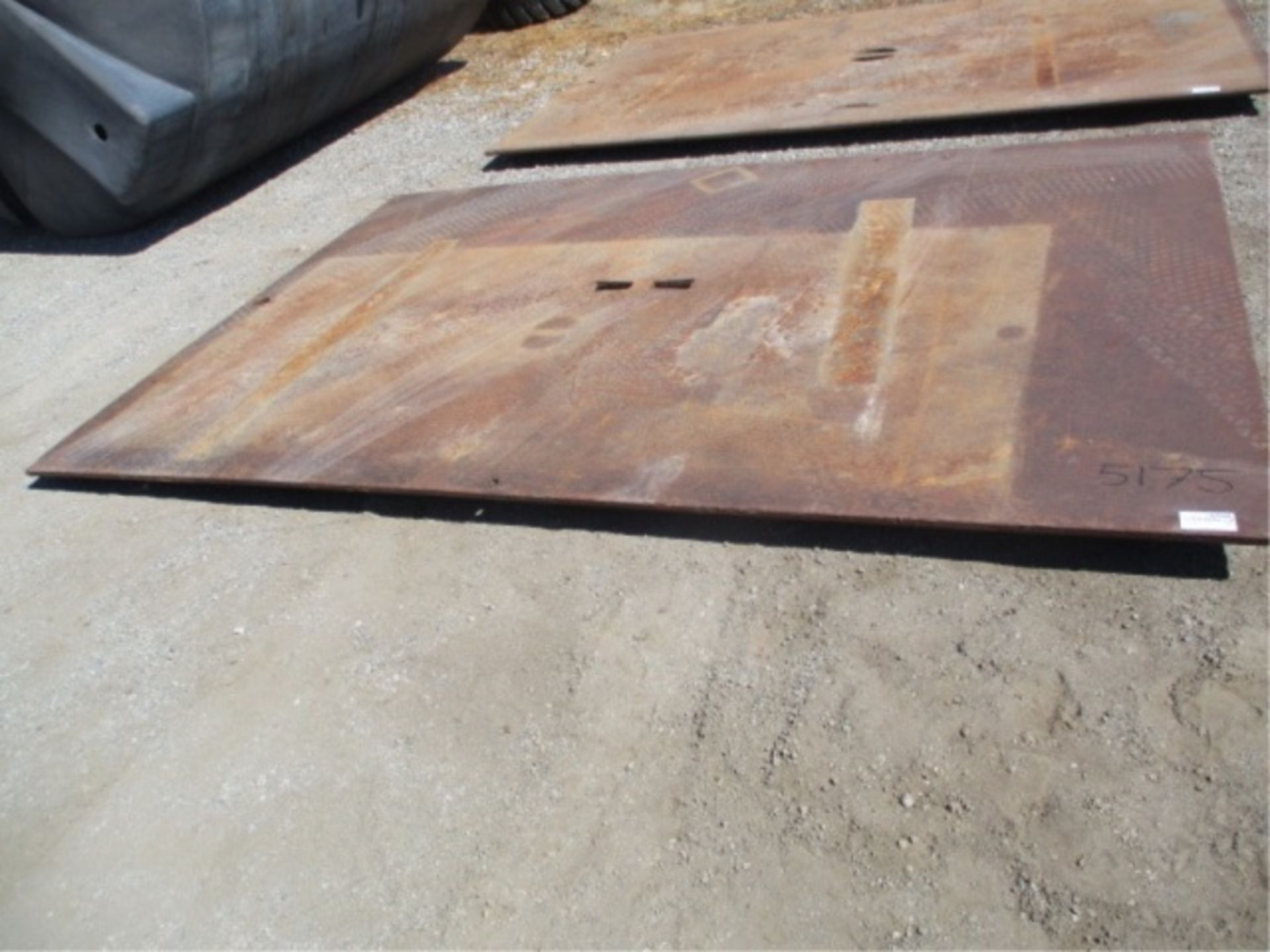 8' x 12' x 1" Steel Trench Plate