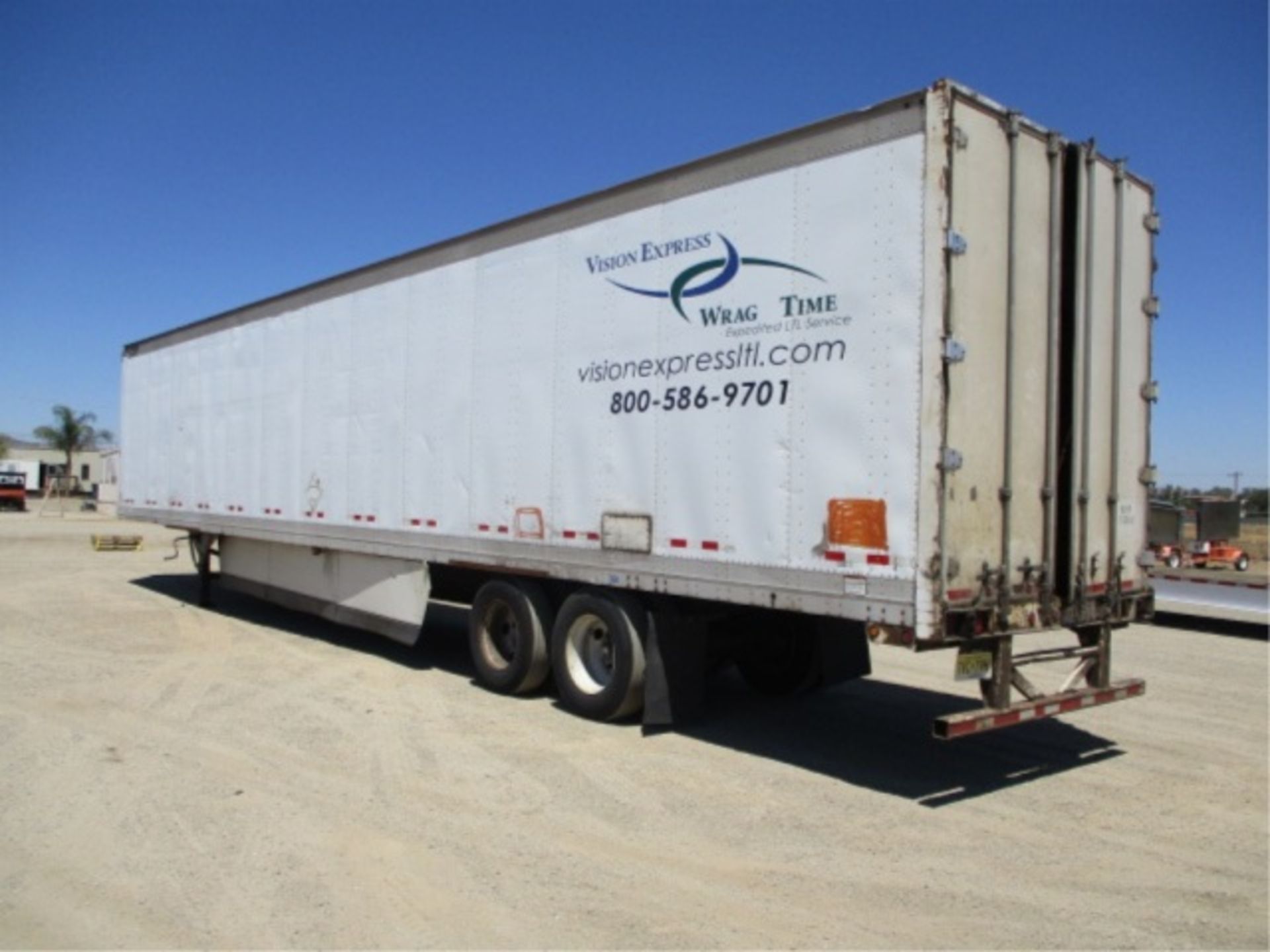 Great Dane T/A Van Trailer, 53', Rear Swing Doors, Aero Skirts, 68,000# GVWR, S/N: - Image 10 of 18