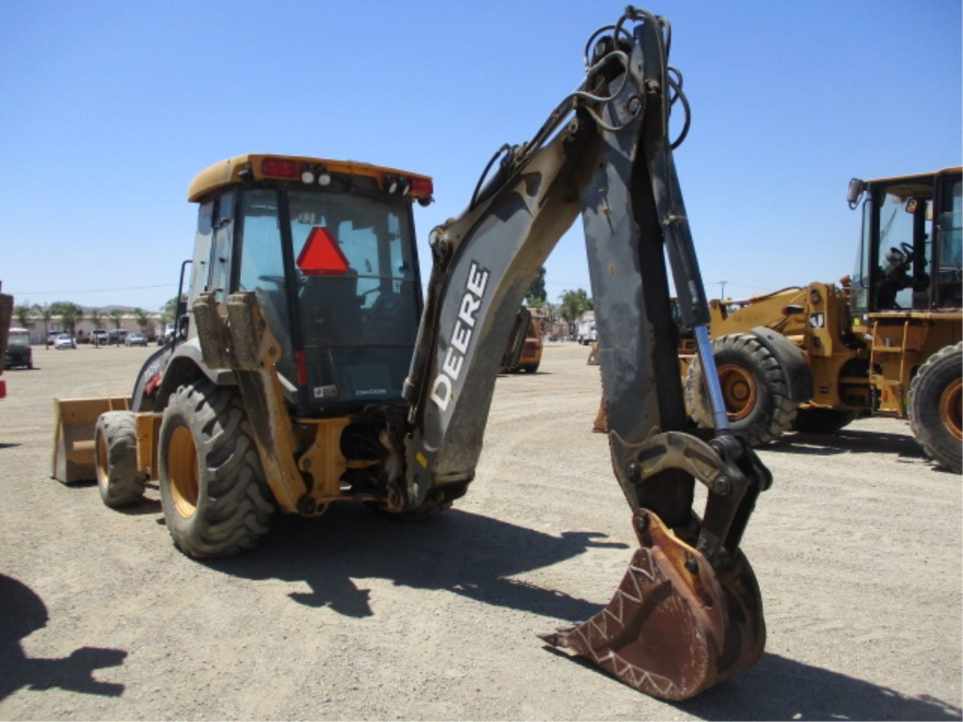 2014 John Deere 310SK Loader Backhoe, 4x4, John Deere Diesel, GP Bucket, Extend-A-Hoe, 24" Backhoe - Image 12 of 42