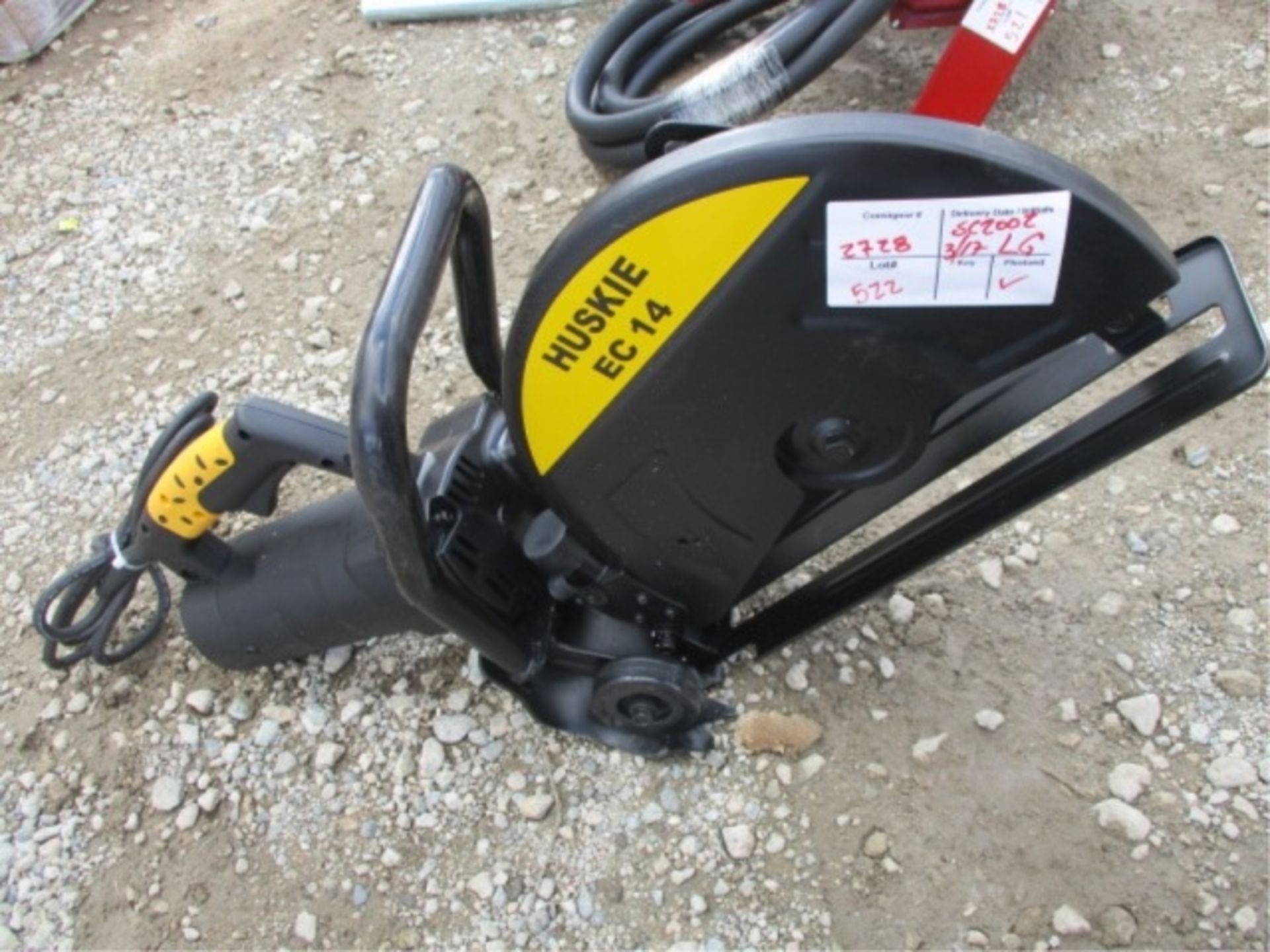 Unused Huskie EC14 14" Electric Cutt-Off Saw