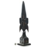 VINTAGE WOODEN PRIMITIVE AFRICAN TRIBAL FOLK ART STATUE