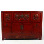 19TH. C. CHINESE WOODEN SIDE CHEST