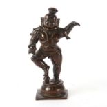 17TH CENTURY COPPER ALLOY BABY KRISHNA, NAYAK DYNASTY