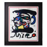 JOAN MIRO ABSTRACT ART PRINT GALERIE MAEGHT ARTE PARIS