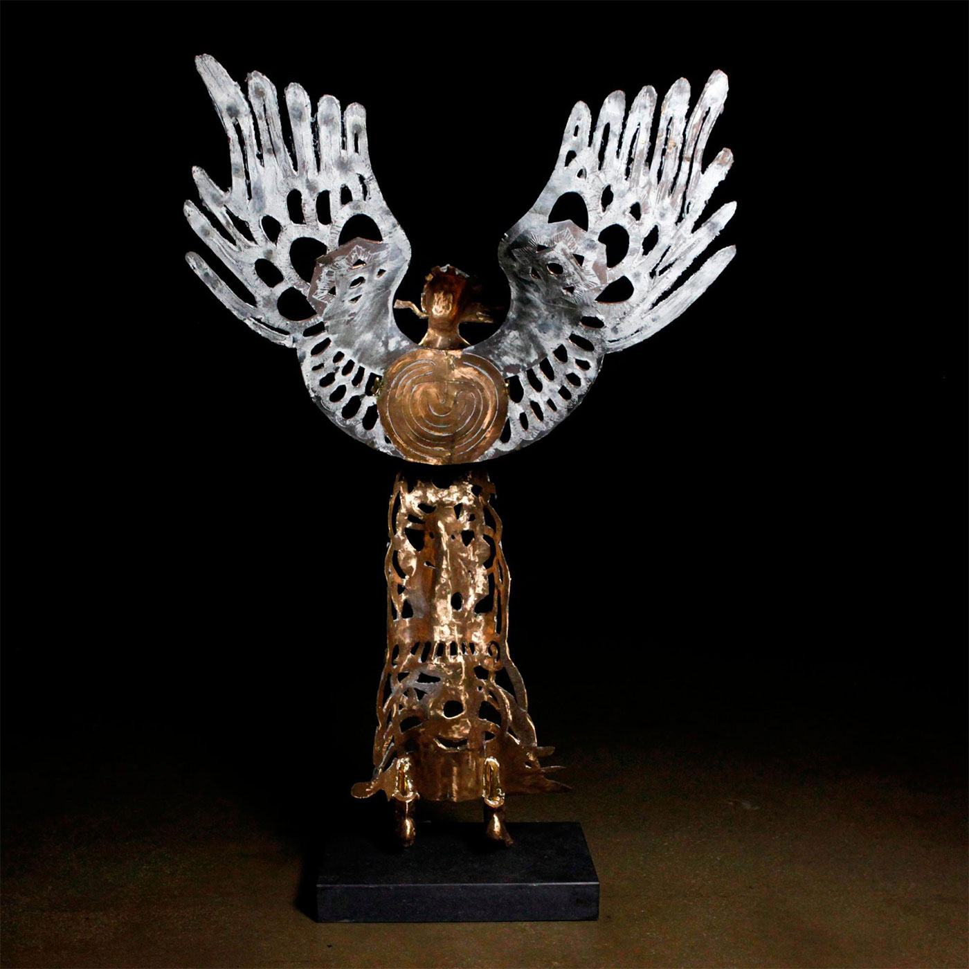 RIEKE VAN DER STOEP BRONZE SCULPTURE, ANGEL - Image 14 of 24