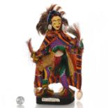 ZAOULI MALE AFRICAN TRIBAL DANCING DOLL