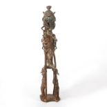 AFRICAN BRONZE SCULPTURE