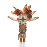 NATIVE AMERICAN TRIBAL HAND MADE KACHINA STATUE DOLL