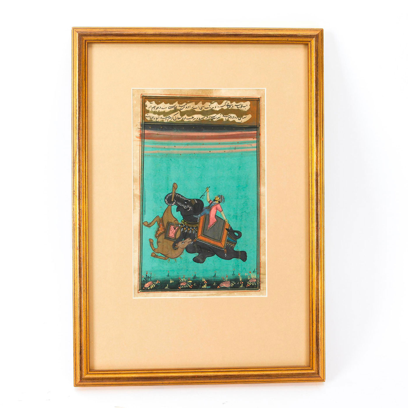 18TH CENTURY MUGHAL PERIOD MANUSCRIPT PAINTING, INDIA