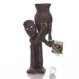 ALMAZ HOMECRAFTS INDUSTRIES AFRICAN WOODEN FIGURE