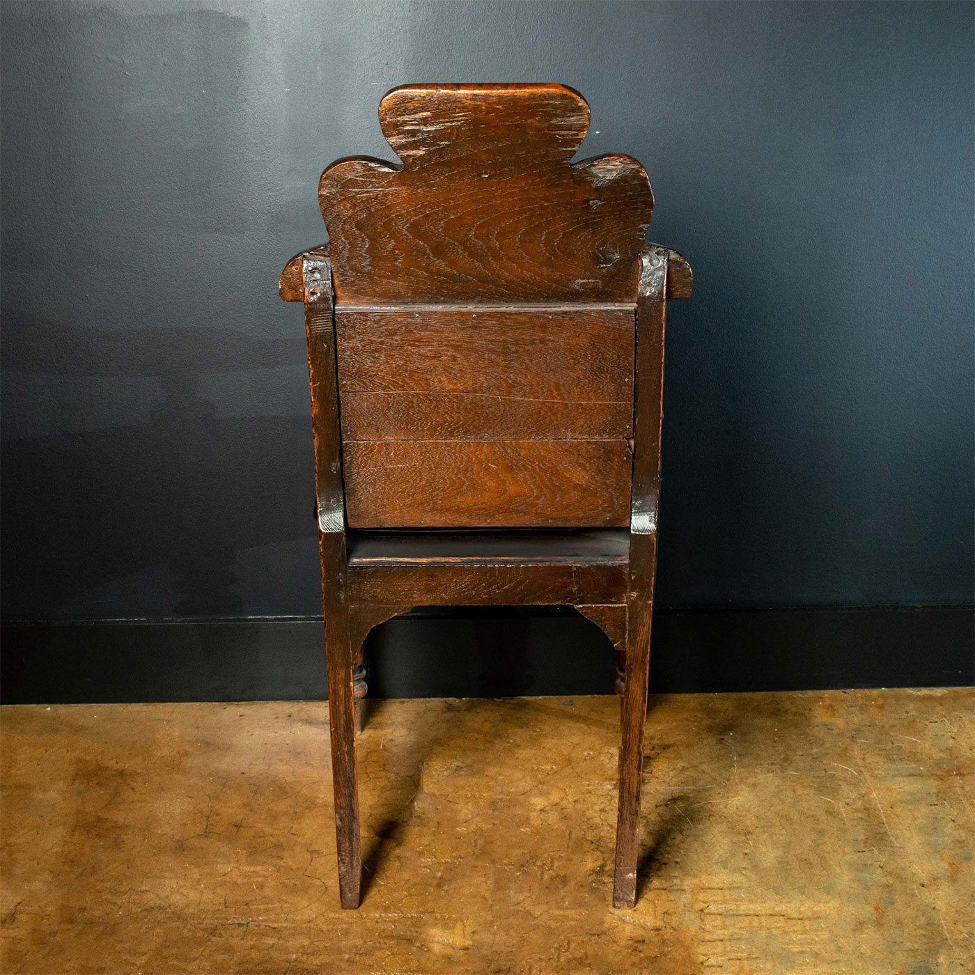 19TH CENTURY BRITISH COLONIAL WING CHAIR, RANGOON, BURMA - Image 6 of 7