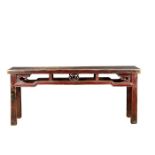 SINGLE PLANKED CHINESE MID 1800'S BENCH